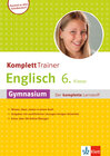 Buchcover Klett KomplettTrainer Gymnasium Englisch 6. Klasse