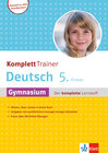 Buchcover KomplettTrainer Deutsch 5. Klasse Gymnasium
