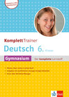 Buchcover KomplettTrainer Deutsch 6. Klasse Gymnasium