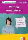 Buchcover Klett 10-Minuten-Training Latein Grammatik Verben konjugieren 1./2. Lernjahr