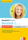 Buchcover Klett KomplettTrainer Gymnasium Deutsch 5. Klasse