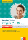 Buchcover Klett KomplettTrainer Gymnasium Physik 7.-10. Klasse