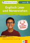 Buchcover Klett 10-Minuten-Training Englisch Lese- und Hörverstehen 6. Klasse