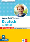 Buchcover Klett KomplettTrainer Gymnasium Deutsch 6. Klasse