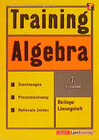 Buchcover Training Algebra - Neubearbeitung