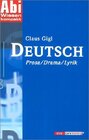 Buchcover AbiWissen kompakt Deutsch