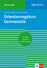 Buchcover Uni Wissen Orientierungskurs Germanistik
