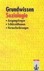 Buchcover Soziologie