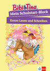 Buchcover Bibi & Tina: Mein Schulstart-Block Erstes Lesen und Schreiben