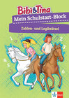 Buchcover Bibi & Tina: Mein Schulstart-Block Zahlen- und Logikrätsel