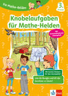 Buchcover Klett Die Mathe-Helden: Knobelaufgaben für Mathe-Helden 3. Klasse