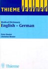 Buchcover Thieme LexiMed Medical Dictionary English - German