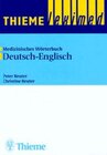 Buchcover Medizinisches Wörterbuch Medical Dictionary