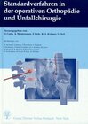 Buchcover Standardverfahren in der operativen Orthopädie und Unfallchirurgie