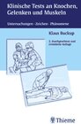 Buchcover Klinische Tests an Knochen, Gelenken und Muskeln