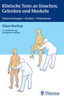 Buchcover Klinische Tests an Knochen, Gelenken und Muskeln