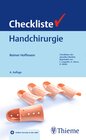 Buchcover Checkliste Handchirurgie