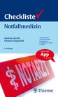 Buchcover Checkliste Notfallmedizin