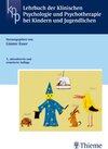 Buchcover Lehrbuch der Klinischen Psychologie und Psychotherapie bei Kindern und Jugendlic