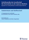 Buchcover Endokrinium und Stoffwechsel