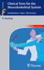Buchcover Clinical Tests for the Musculoskeletal System