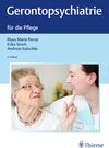 Buchcover Gerontopsychiatrie für die Pflege