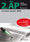 Buchcover 2. ÄP Examen Herbst 2008