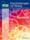 Buchcover Psychotherapie im Dialog - Burnout