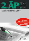 Buchcover 2. ÄP Examen Herbst 2007