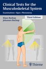 Buchcover Clinical Tests for the Musculoskeletal System