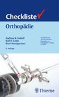 Buchcover Checkliste Orthopädie