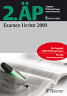 Buchcover 2. ÄP Examen Herbst 2009