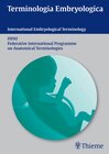 Buchcover Terminologia Embryologica