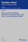 Buchcover Houben-Weyl Methods of Organic Chemistry Vol. VI/3, 4th Edition