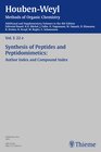 Buchcover Houben-Weyl Methods of Organic Chemistry Vol. E 22e, 4th Edition Supplement