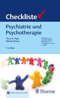 Buchcover Checkliste Psychiatrie und Psychotherapie