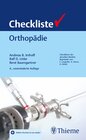 Buchcover Checkliste Orthopädie