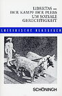 Buchcover Libertas - Der Kampf der Plebs um soziale Gerechtigkeit