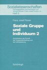 Buchcover Soziale Gruppe und Individuum 2