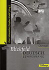 Buchcover Blickfeld Deutsch Oberstufe - Ausgabe 2003