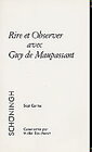 Buchcover Rire et Observer avec Guy de Maupassant