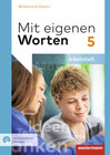 Buchcover Mit eigenen Worten - Sprachbuch für bayerische Mittelschulen Ausgabe 2016