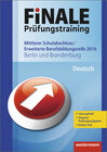 Buchcover FiNALE Prüfungstraining / Finale - Prüfungstraining Mittlerer Schulabschluss, Fachoberschulreife, Erweiterte Berufsbildu