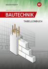 Buchcover Bautechnik Tabellen