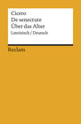 Buchcover Cato maior de senectute / Cato der Ältere über das Alter