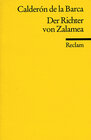 Buchcover Der Richter von Zalamea