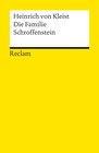 Buchcover Die Familie Schroffenstein