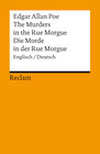 Buchcover The Murders in the Rue Morgue / Die Morde in der Rue Morgue