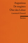 Buchcover De magistro /Über den Lehrer