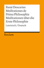 Buchcover Meditationes de Prima Philosophia /Meditationen über die Erste Philosophie